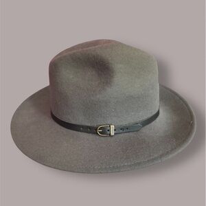 Classic Gray Women's Fedora Hat